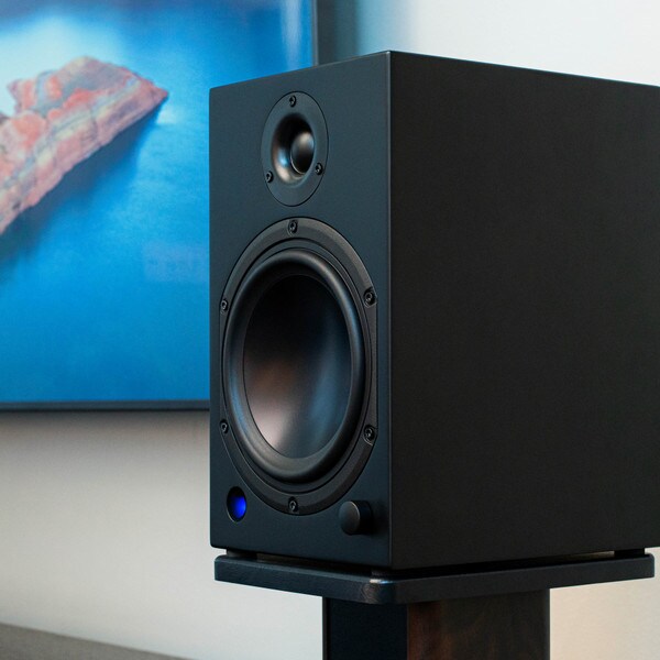 Main product image for Dayton Audio M6 Powered Speaker Pair Matte Black300-462